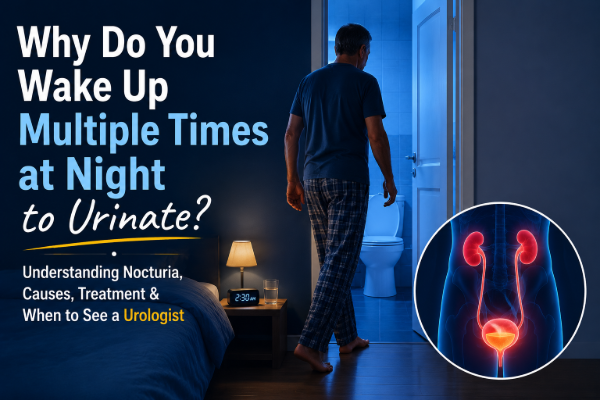 Why Do You Wake Up Multiple Times at Night to Urinate? Understanding Nocturia, Causes, Treatment & When to See a Urologist
